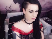 Cute gothic girl, which love fun and sex;)